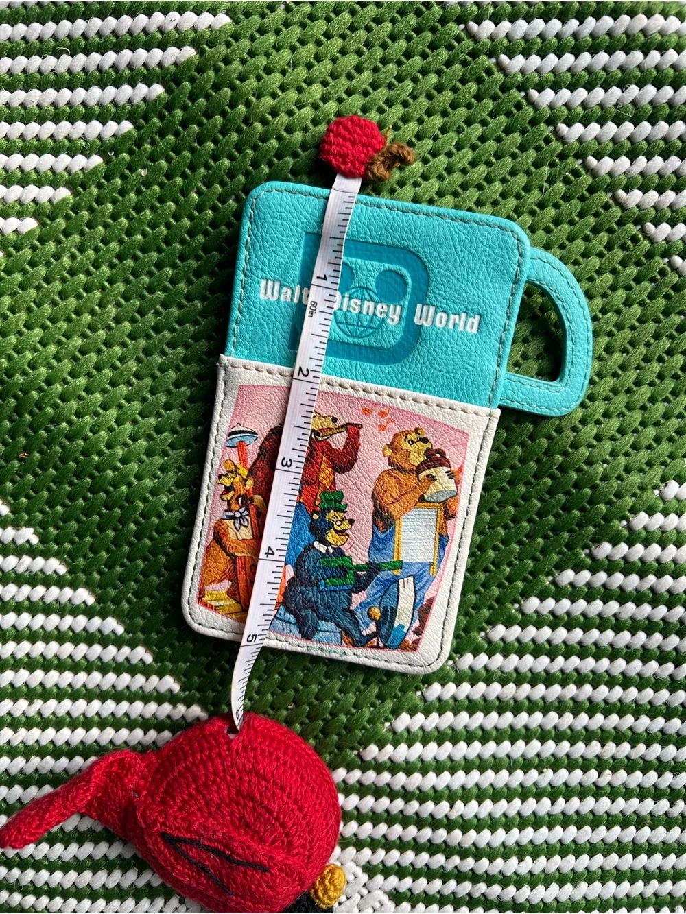 *NWOT- Disney Teal & White Walt Disney World Character Card Wallet